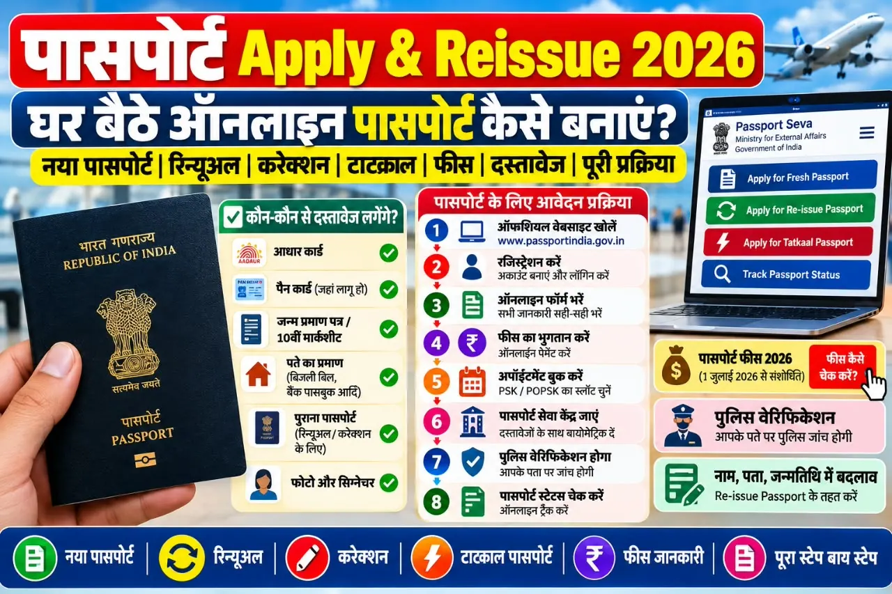 Pasport। AI से बनाया गया प्रतीकात्मक चित्र; घटना की वास्तविक फोटो नहीं।