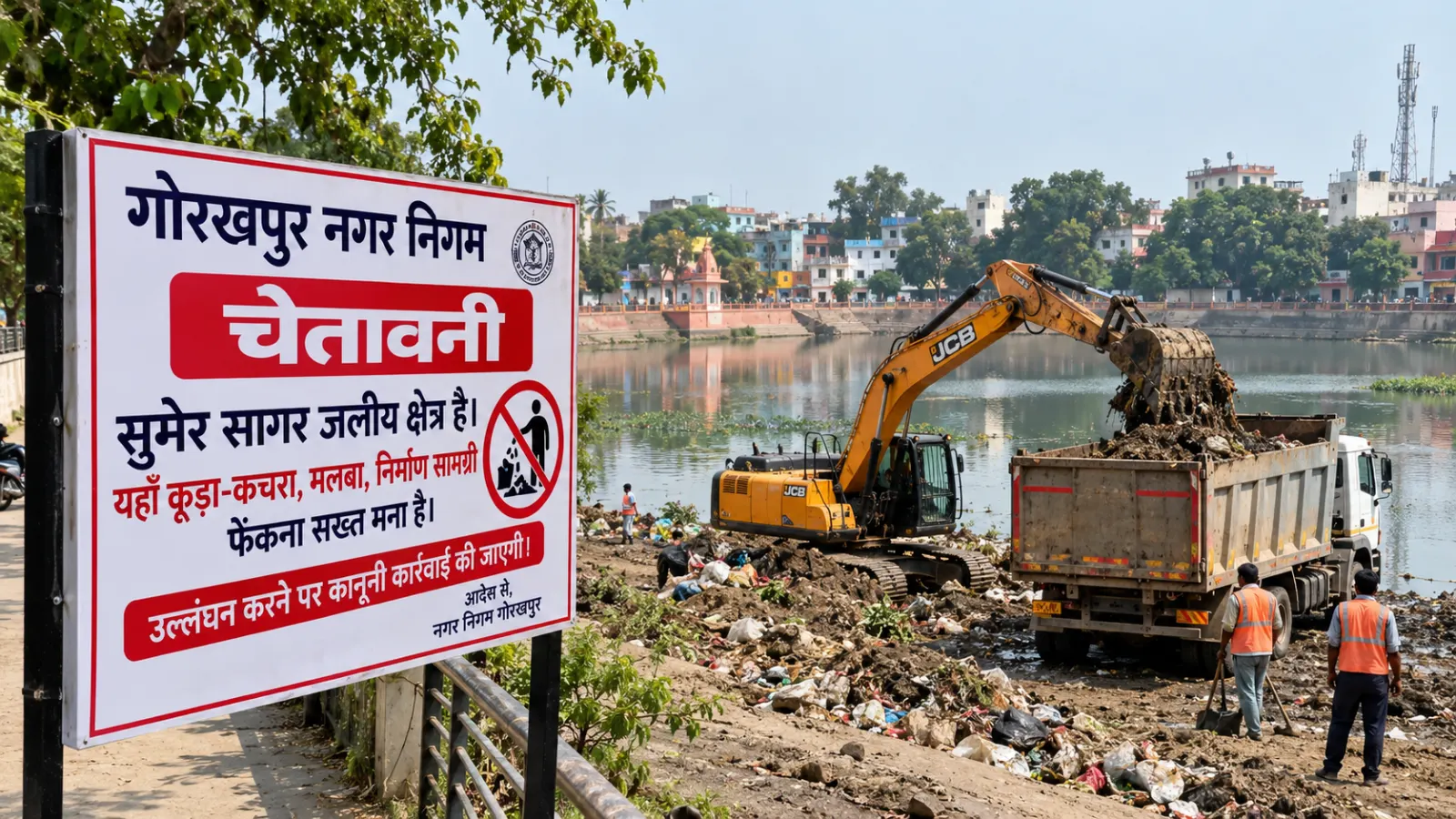 Gorakhpur News, Sumer Sagar Gorakhpur, सुमेर सागर, गोरखपुर नगर निगम, Gorakhpur Latest News